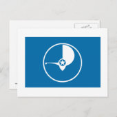 ヤップ州旗 ポストカード (正面/裏面)