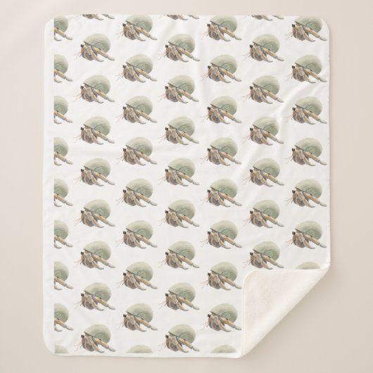 ヤツガニ毛布媒体 シェルパブランケット (正面)