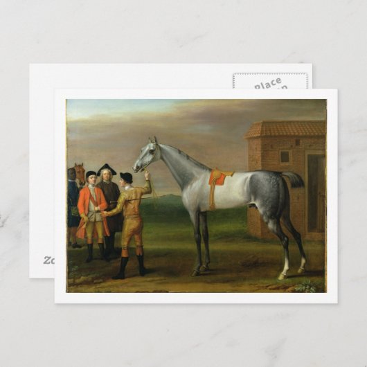 ヤツメウナギ、彼の所有者と、ウィリアムモーガンNeの、 ポストカード (正面/裏面)