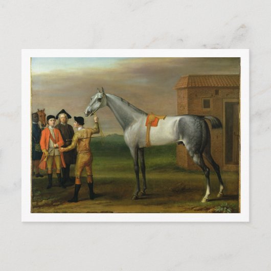 ヤツメウナギ、彼の所有者と、ウィリアムモーガンNeの、 ポストカード (正面)