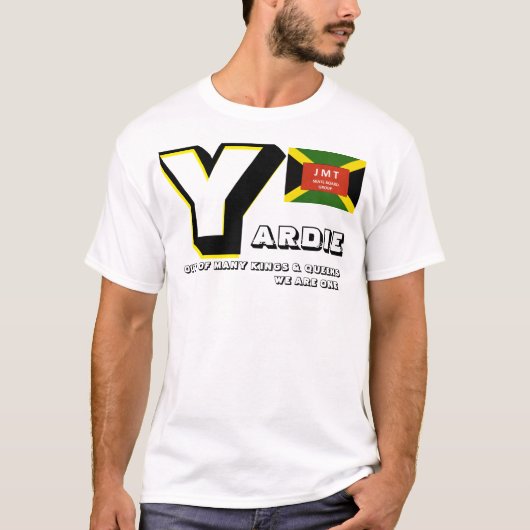 ヤディー。メンズベーシックTシャツ Tシャツ (正面)