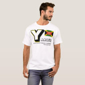 ヤディー。メンズベーシックTシャツ Tシャツ (正面フル)
