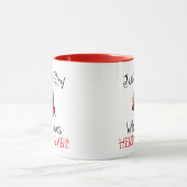 ヤドカリが大好きな女の子 マグカップ (中央)