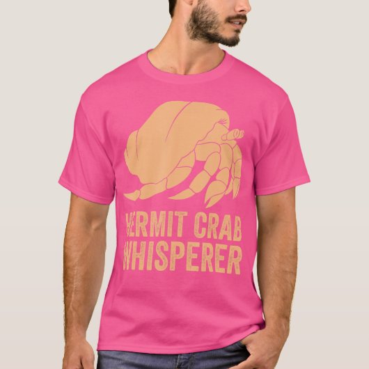 ヤドカリのささやき手 Tシャツ (正面)