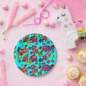 ヤドカリのビーチ ペーパープレート (パーティー)