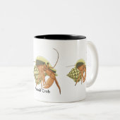 ヤドカリのマグ ツートーンマグカップ (正面右)