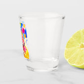 ヤドカリの水彩画が楽しい ショットグラス (右)