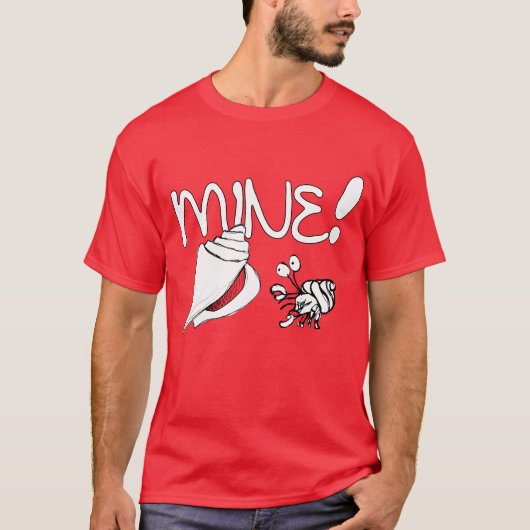 ヤドカリのTシャツ Tシャツ (正面)