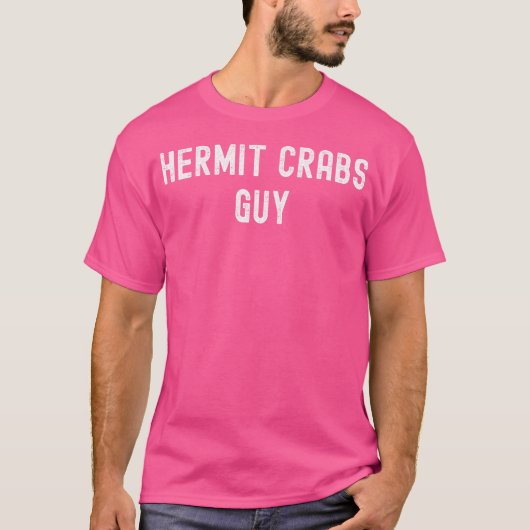 ヤドカリ好き ヤドカリ男子 Tシャツ (正面)