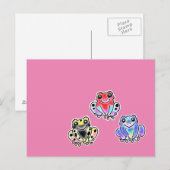 ヤドクガエルちゃん  ポストカード (正面/裏面)