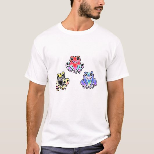 ヤドクガエルちゃん Tシャツ (正面)