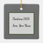 ヤドリギとクロウ セラミックオーナメント (裏面)