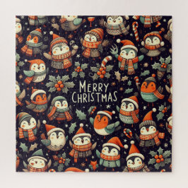 ヤドリギのクリスマスパンツァーギンペンギンのクリスマスキャロル ジグソーパズル