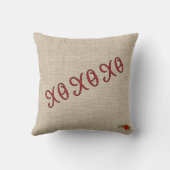 ヤドリギの下で私に会って下さい クッション (裏面)