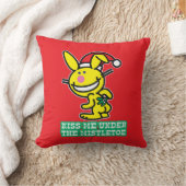 ヤドリギの下で私に接吻して下さい クッション (ブランケット)