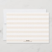 ヤドリギの写真クリスマスカード シーズンカード (裏面)