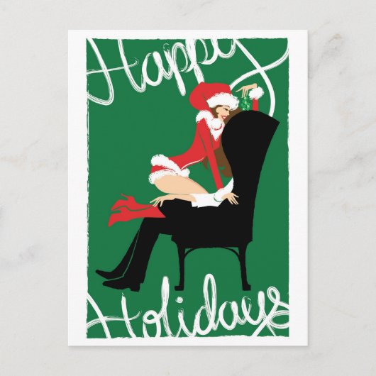 ヤドリギの郵便はがき シーズンポストカード (正面)