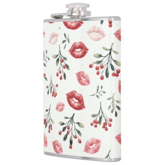 ヤドリギキス フラスク (左)