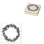 ヤドリギリース ラバースタンプ (押印)