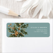 ヤドリギ差出人住所ラベル ラベル (インサイチュ)