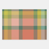 ヤドリギ巻き紙フラットシートセット3 ラッピングペーパーシート (正面2)