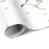 ヤドリギ模様の包装紙 ラッピングペーパー (ロールコーナー)