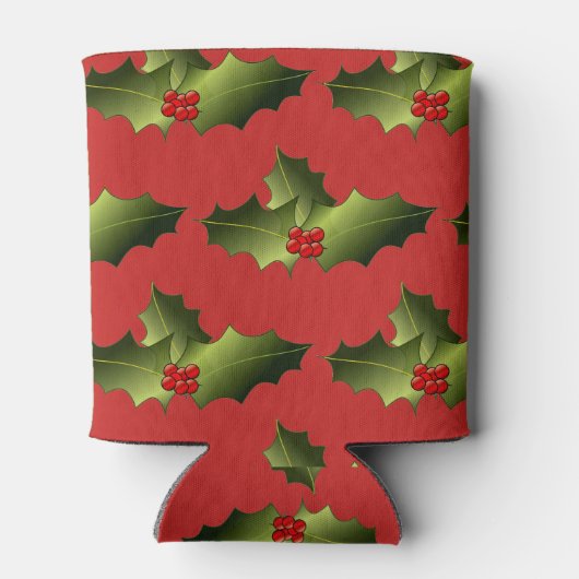 ヤドリギ赤と緑のクーラーボックス 缶クーラー (裏面)