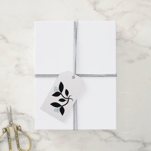 ヤドリギ ギフトタグ (より糸付き)