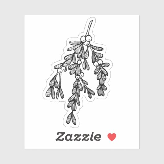 ヤドリギ シール (シート)