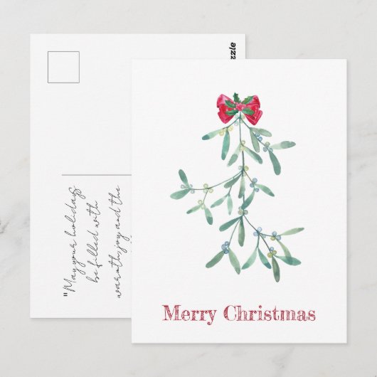 ヤドリギ ポストカード (正面/裏面)