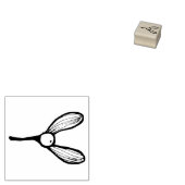 ヤドリギ – ミニスリグ ラバースタンプ (押印)