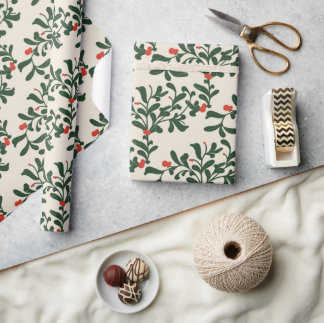 ヤドリギ ラッピングペーパー