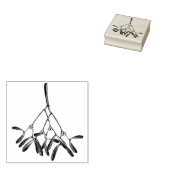 ヤドリギ ラバースタンプ (押印)