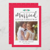 ヤドリモダンートーニューリュークリスマスホリデーカード シーズンカード (正面/裏面)