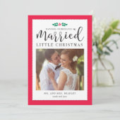 ヤドリモダンートーニューリュークリスマスホリデーカード シーズンカード (スタンド正面)