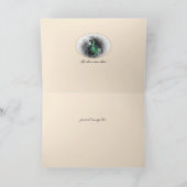 ヤドリ素朴ユール(キリスト降誕祭)冬至 シーズンカード (内部)