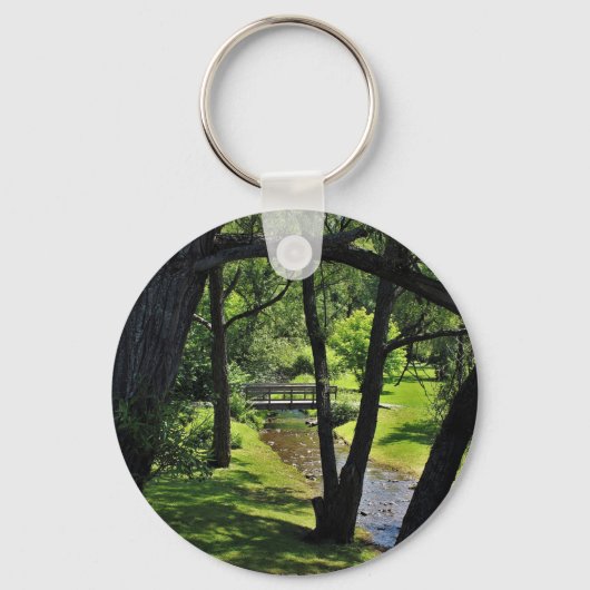 ヤナギのおおいの下 キーホルダー (正面)