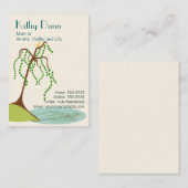 ヤナギのお母さんのテレホンカード コーリングカード (正面/裏面)