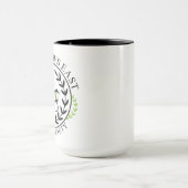 ヤナギの東のタロットの社会の大きいマグ マグカップ (中央)