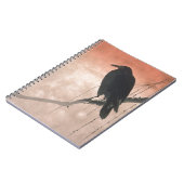 ヤナギの枝のカラス ノートブック (左側)