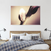 ヤナギの芽 – 新しい生活のスラスト キャンバスプリント (インサイチュ (寝室))