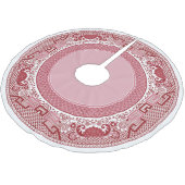 ヤナギの赤いスカート ブラッシュドポリエステルツリースカート (アングル)