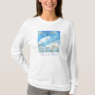 "ヤナギの風"は絵画で作詩します Tシャツ