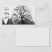 ヤナギのBlack&White-の名刺 名刺 (正面/裏面)