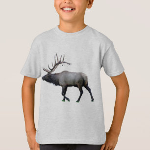 ヤナギのWapitiのオオシカ Tシャツ
