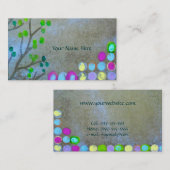 ヤナギ及び指紋 名刺 (正面/裏面)