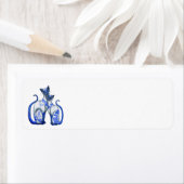 ヤナギ猫 ラベル (インサイチュ)