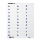 ヤナギ猫 ラベル (フルシート)