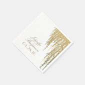 ヤナギ結婚の木 スタンダードカクテルナプキン (角)