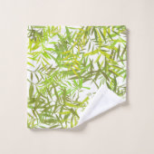 ヤナギ葉 バスタオルセット (ウォッシュタオル)